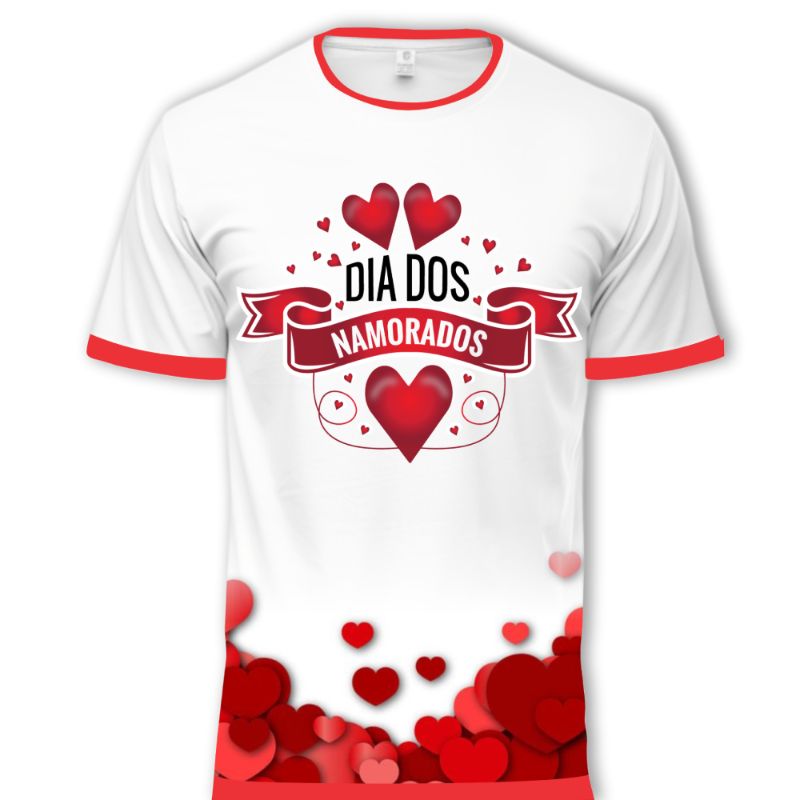 Camiseta personalizada Dia dos Namorados
