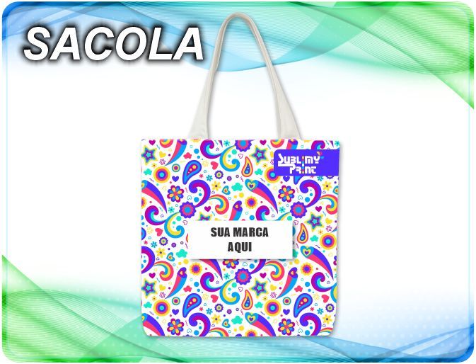 Sacola Personalizada com Sublimação