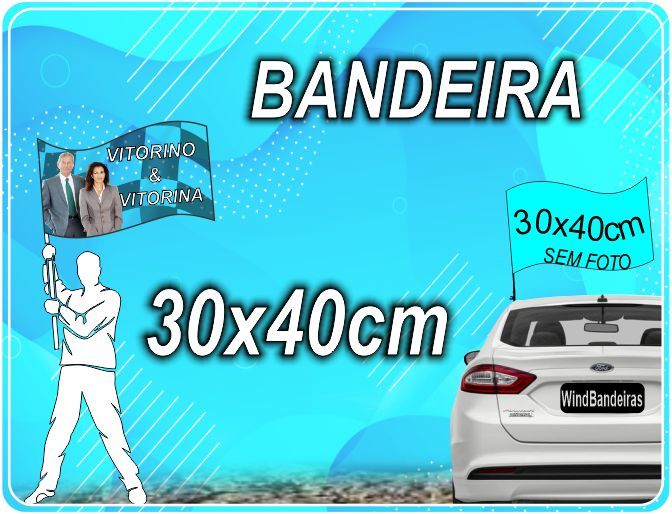 BANDEIRAS EM TNT, FAILET OU SEDALINA 30cm x 40cm